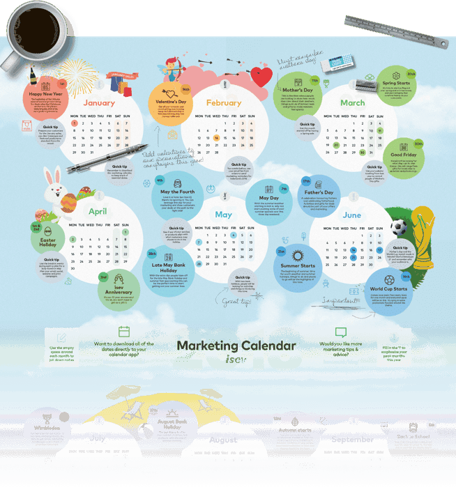 2018 marketing calendar