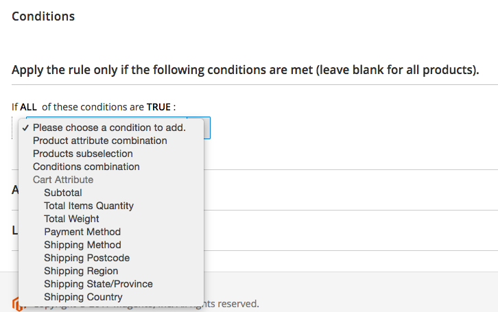 subtotal-conditions-magento-2