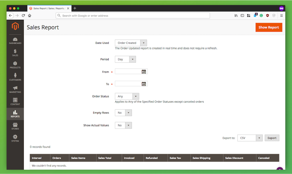 magento-orders-reports