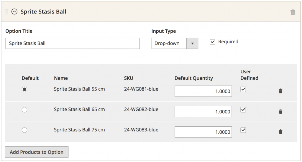 mangeto-2-bundle-product-dropdown-option